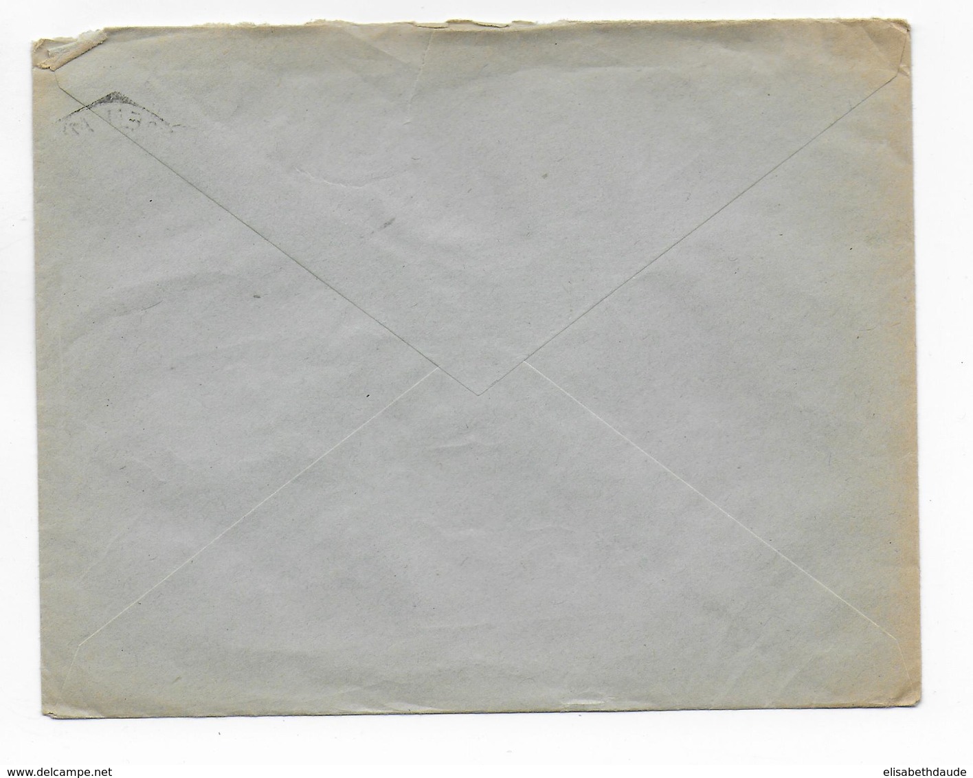TUNISIE - 1952 - ENVELOPPE De BEN METIR Avec CACHET HEXAGONAL - Briefe U. Dokumente