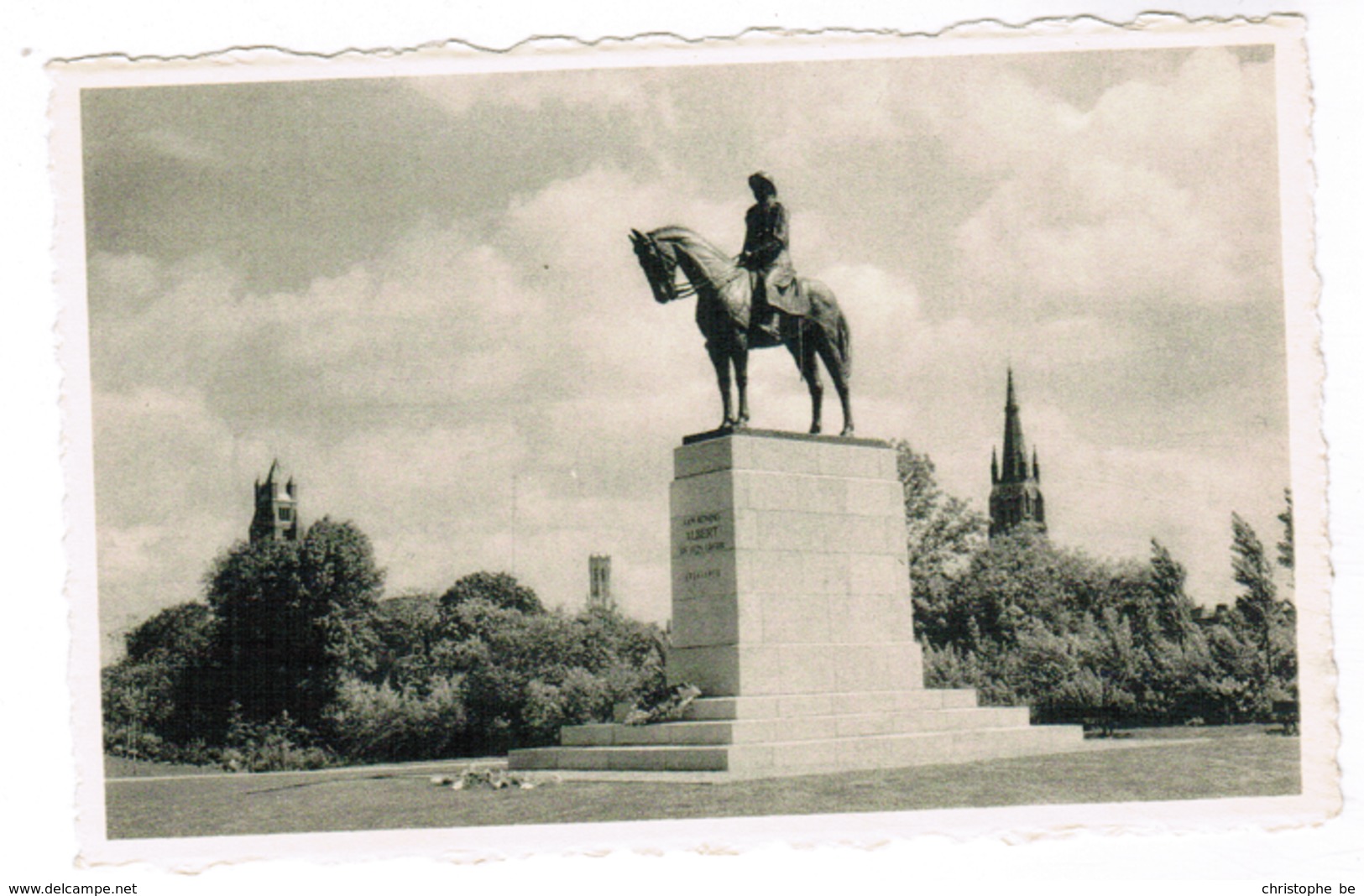 Brugge, Bruges, Standbeeld Koning Albert 1 (pk55010) - Brugge