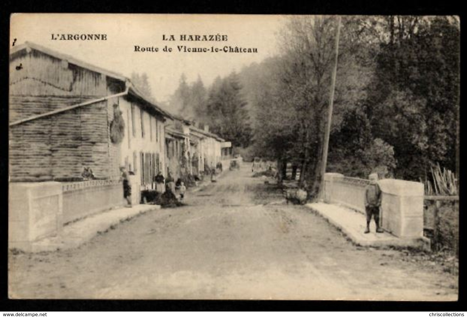 51 LA HARAZEE - Route De Vienne Le Château - Autres & Non Classés