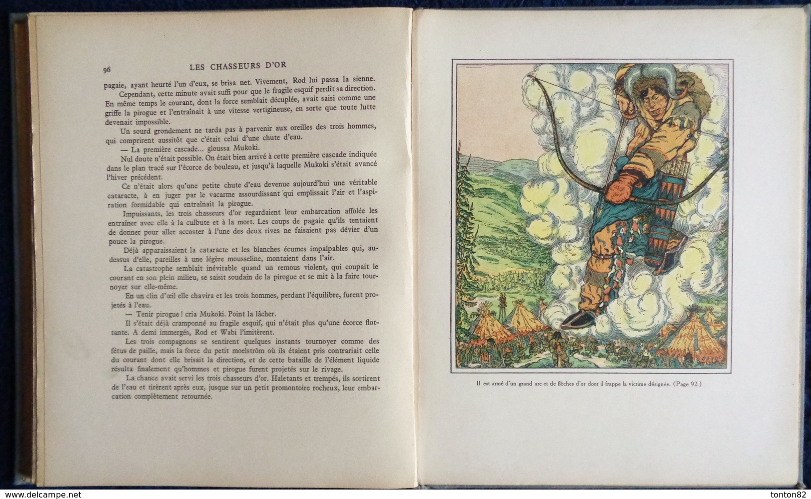 James Oliver Curwood - Les Chasseurs d'Or - Les Éditions G. Crès et Cie. - Paris - ( 1927 ) .