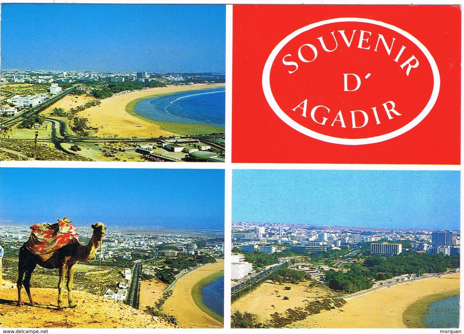 31216. Postal Aerea AGADIR (Marruecos) 1990. Vistas Varias - Marruecos (1956-...)