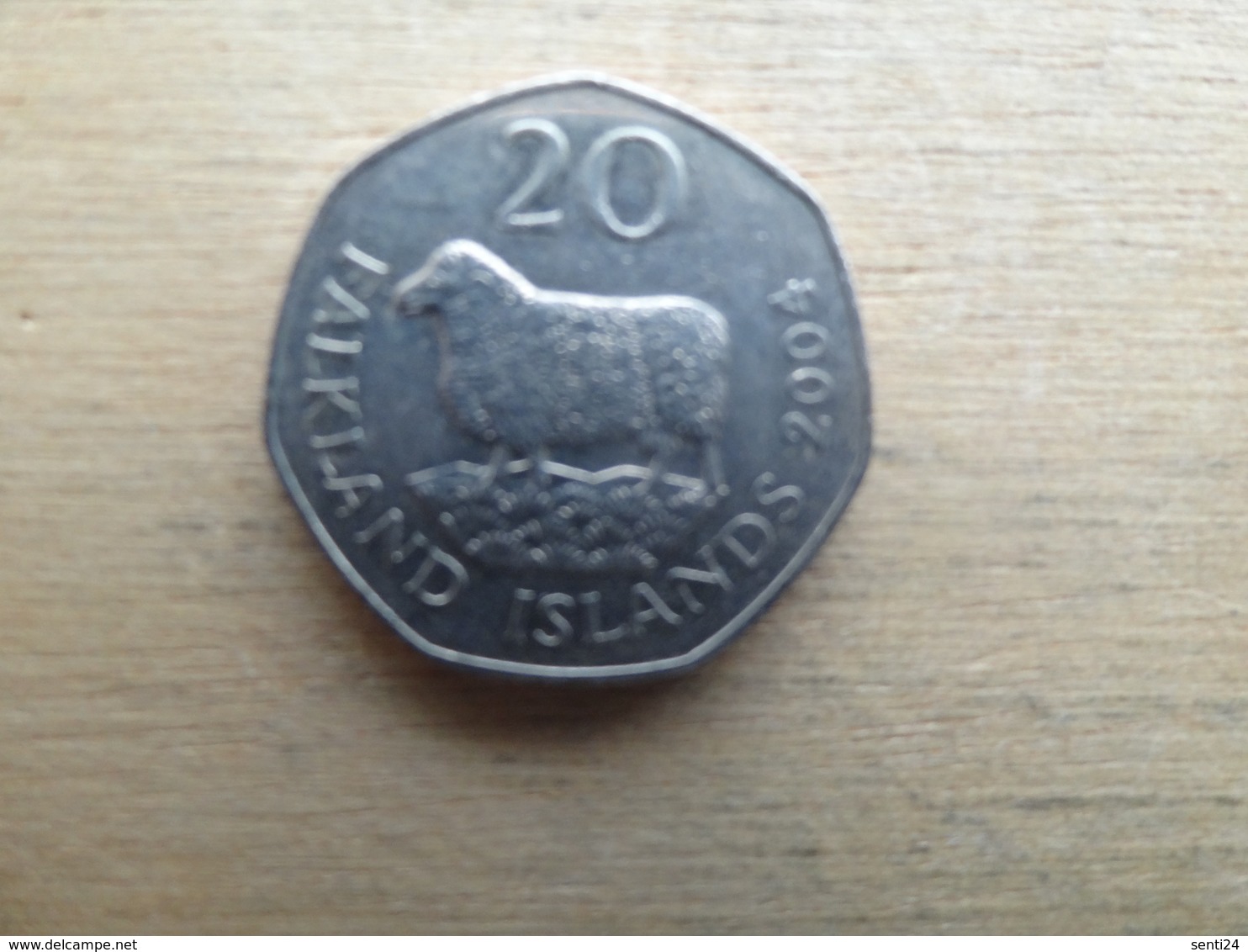 Falkland  20  Pence  2004  Km 134 - Falkland