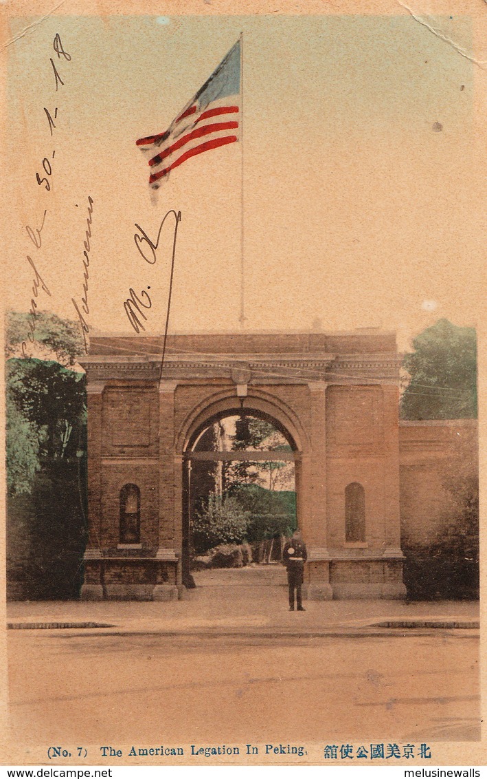 The American Legation In Pekin - Chine