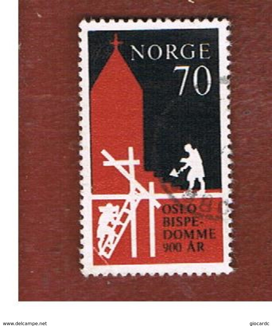 NORVEGIA  (NORWAY)    SG 669  -   1971 OSLO BISHORPTIC  -   USED ° - Usati