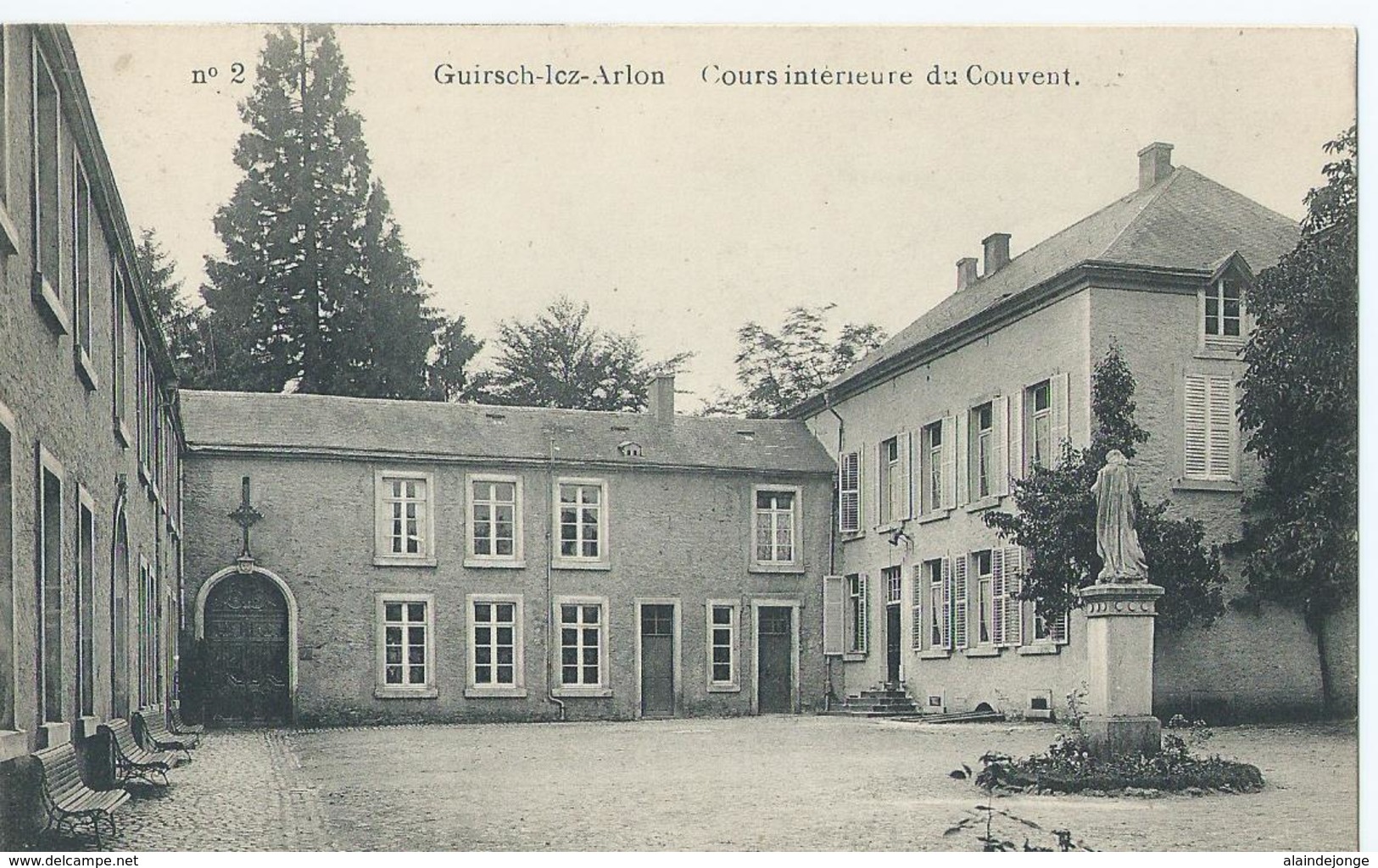 Aarlen - Arlon - No 2 - Guirsch-Lez-Arlon - Cours Intérieure Du Couvent - Arlon