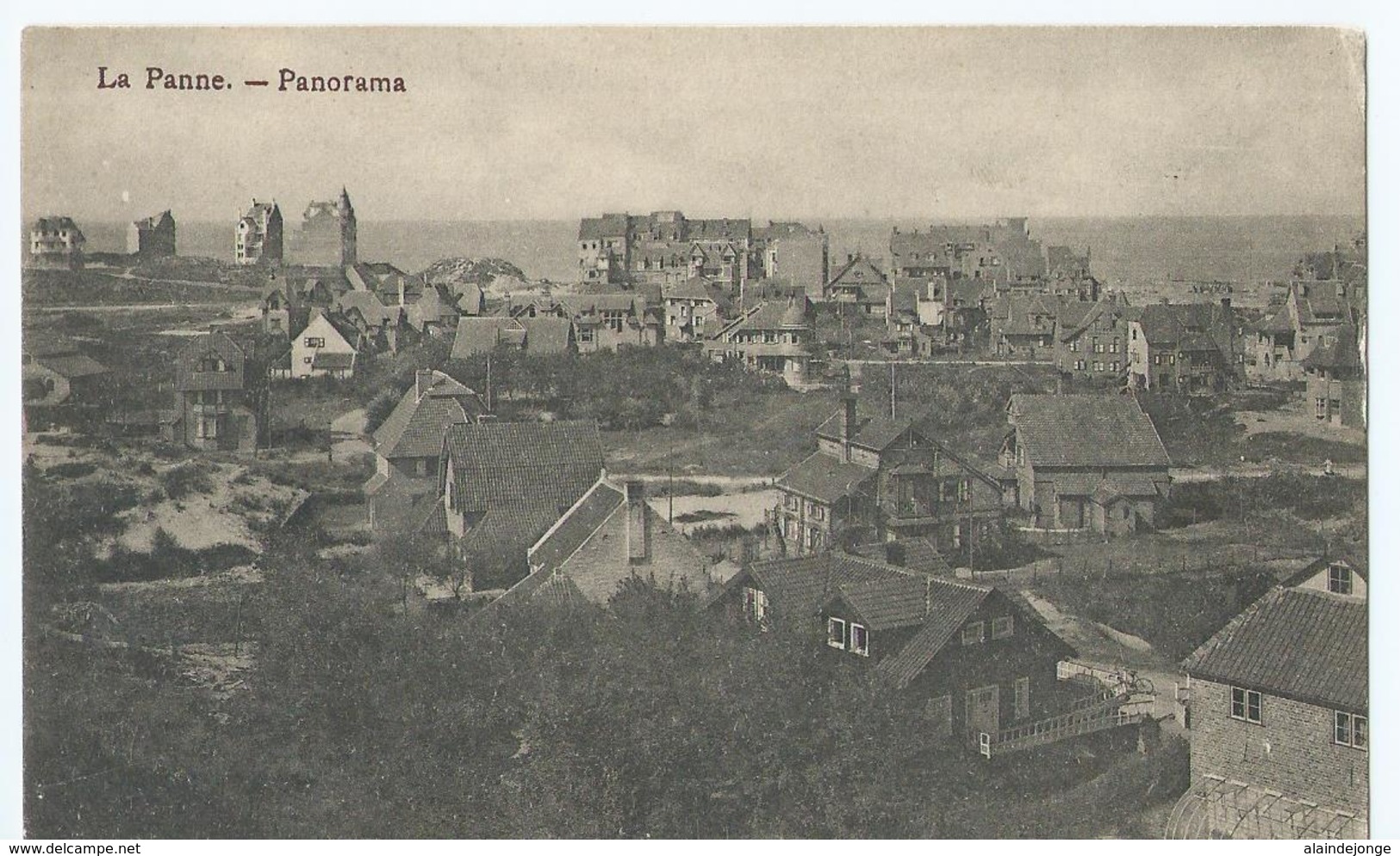 De Panne - La Panne - Panorama - 1916 - De Panne