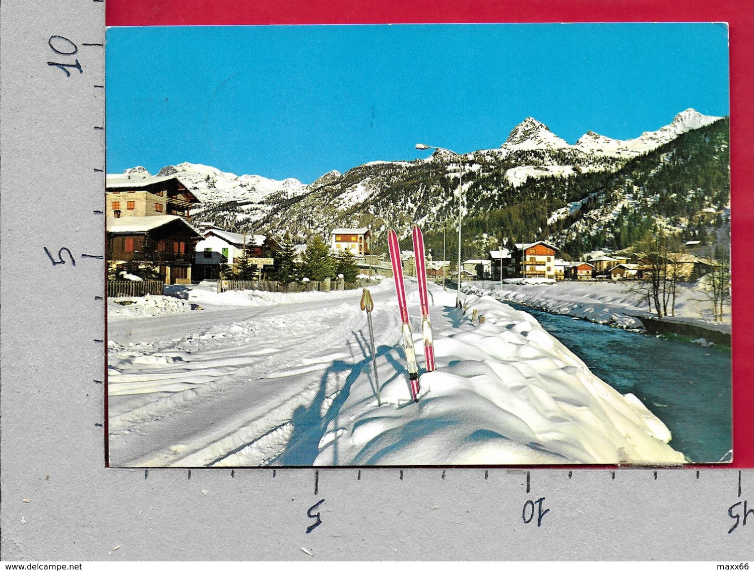 CARTOLINA VG ITALIA - CHAMPOLUC (AO) - Scorcio Panoramico E Monte Rosa - 10 X 15 - ANN. 1972 - Altri & Non Classificati