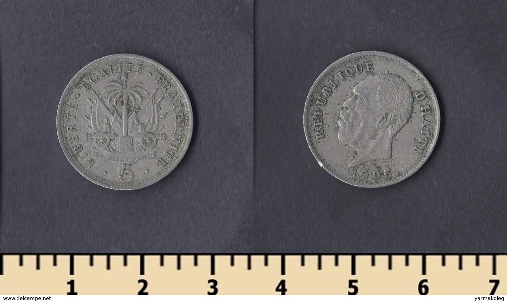 Haiti 5 Centimes 1905 - Haïti