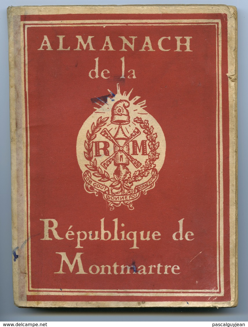 ALMANACH 1931 DE LA REPUBLIQUE DE MONTMARTRE - 1901-1940