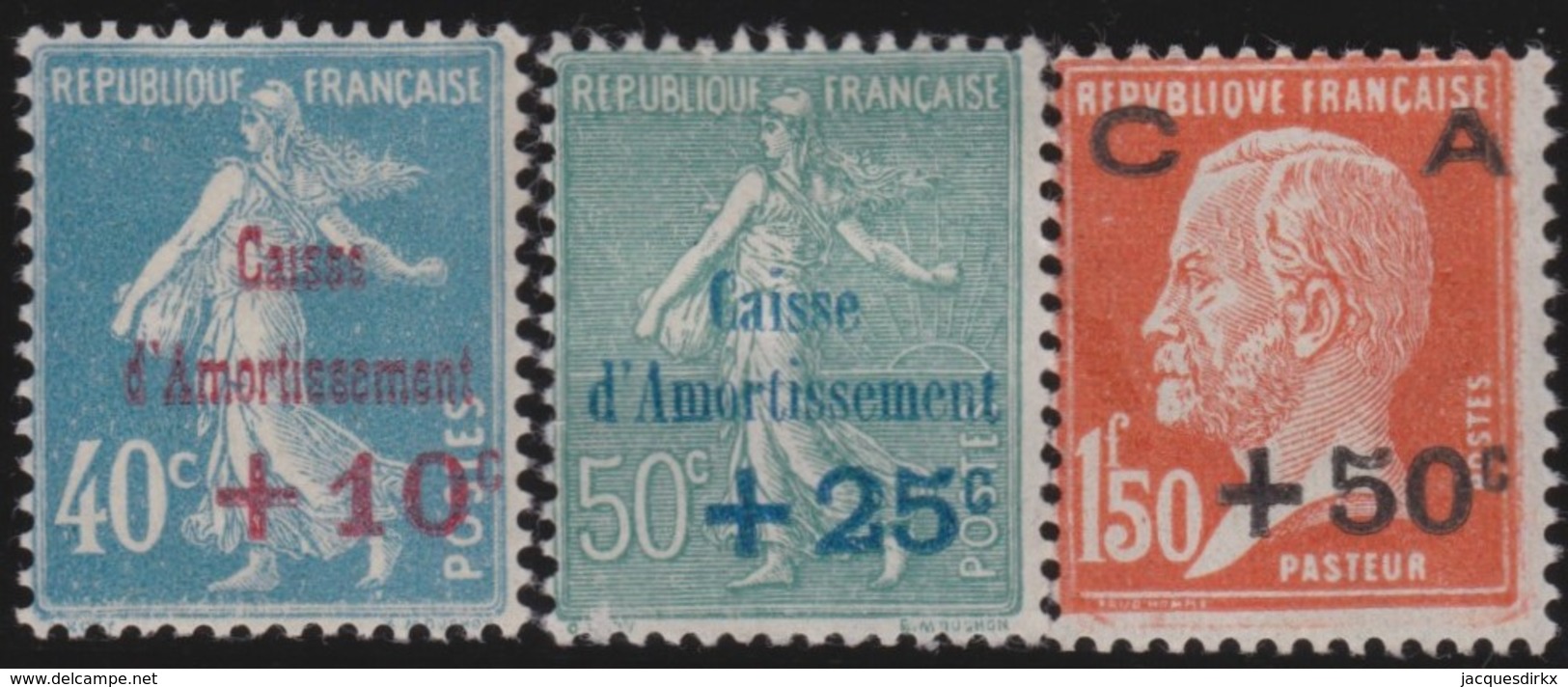 France     .   Yvert     .       246/248       .      *      .    Neuf Avec Charniere      .   /  .    Mint-hinged - Neufs