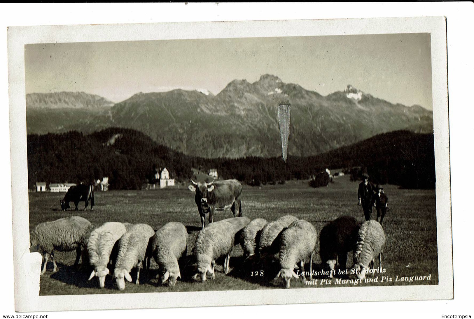 CPA - Carte Postale -Suisse-Grisons - St Moritz-bad-Piz Languard-1931 - S5013 - Saint-Moritz