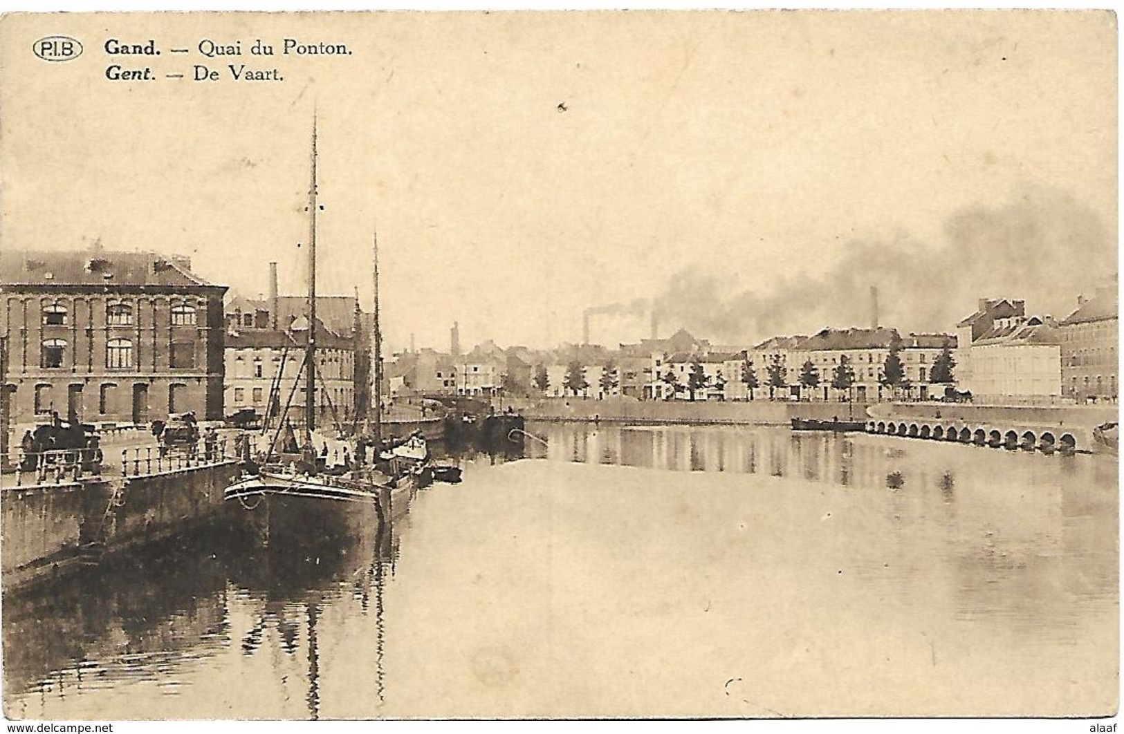 Gand - Quai Du Ponton. - Gent