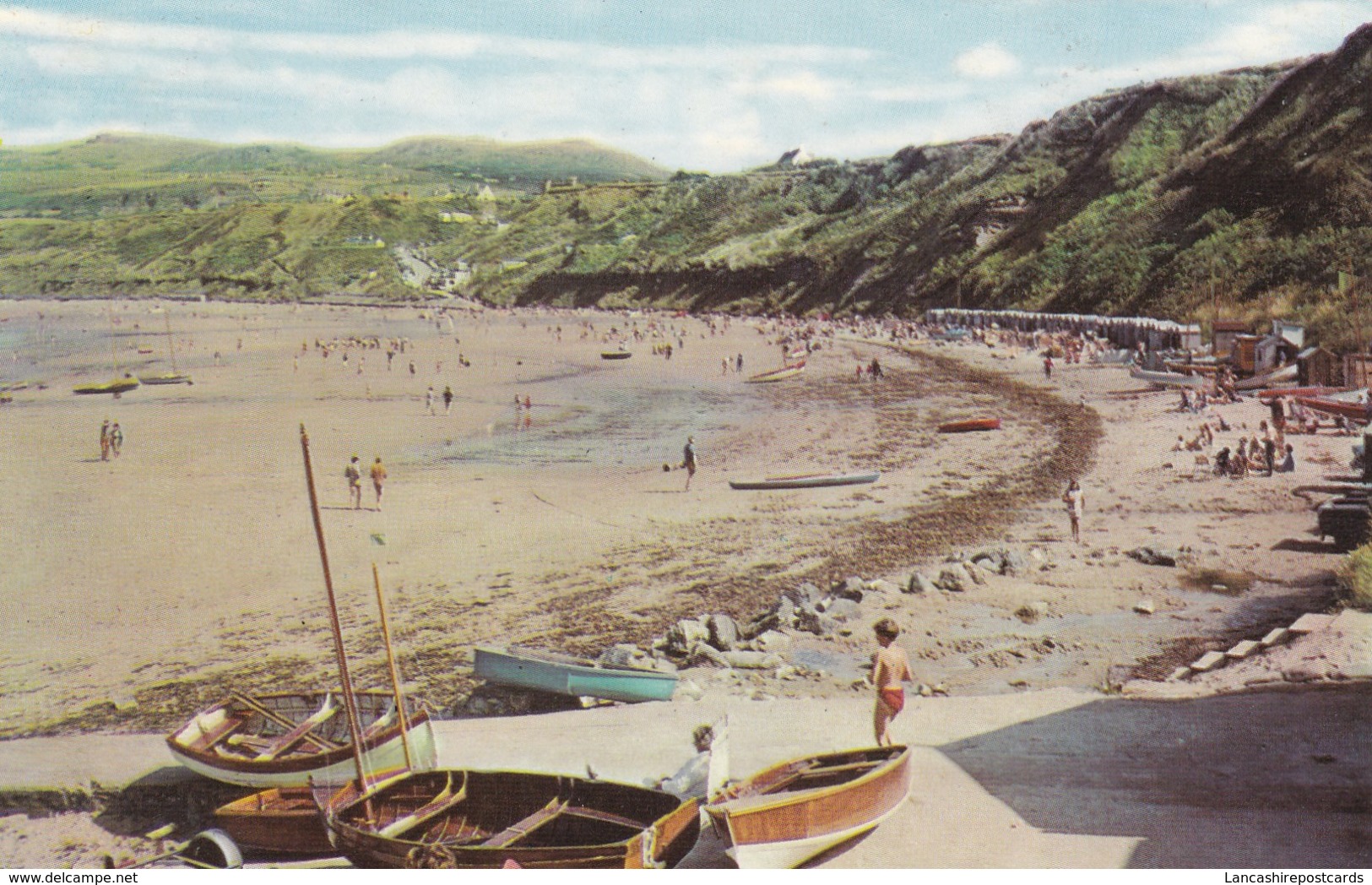 Postcard The Beach Nefyn PU At Pwllheli 1967 My Ref  B12825 - Caernarvonshire