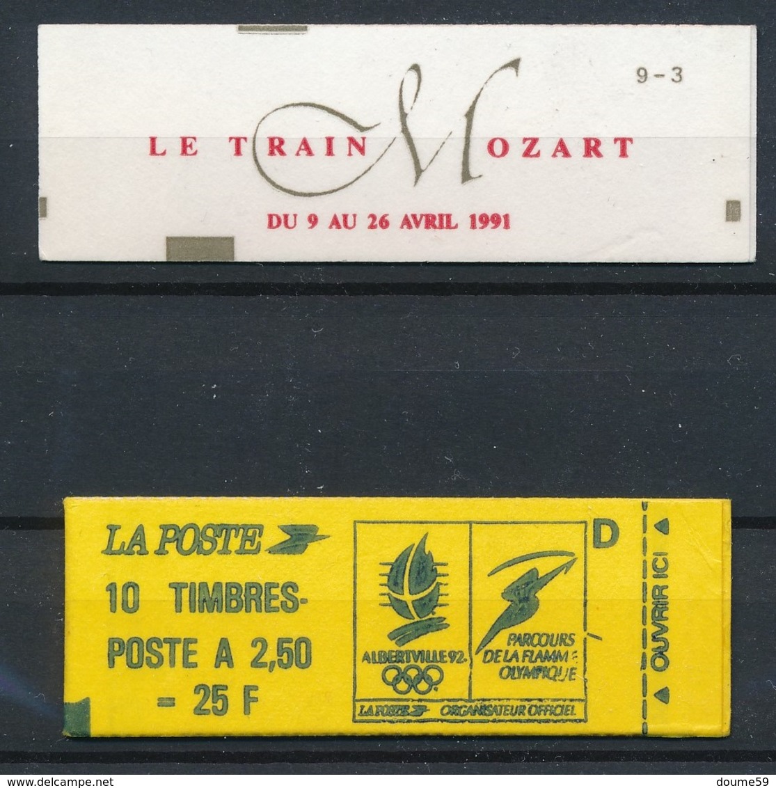 CL-19: FRANCE: Lot  Carnets N°2614C11a (sans Point...) - 2715C4B - Autres & Non Classés