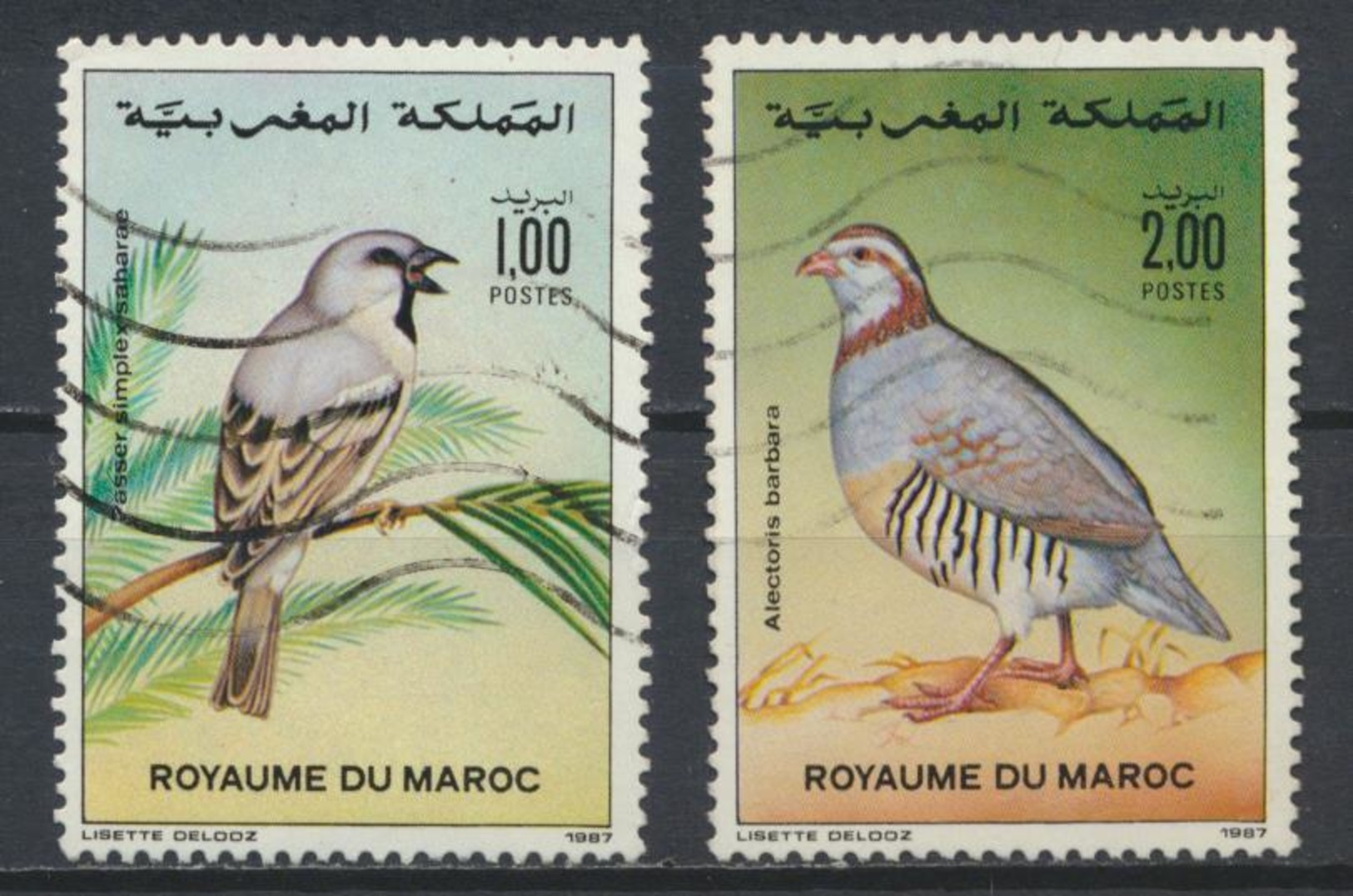 °°° MAROC - Y&T N°1043/44 - 1987 °°° - Marocco (1956-...)