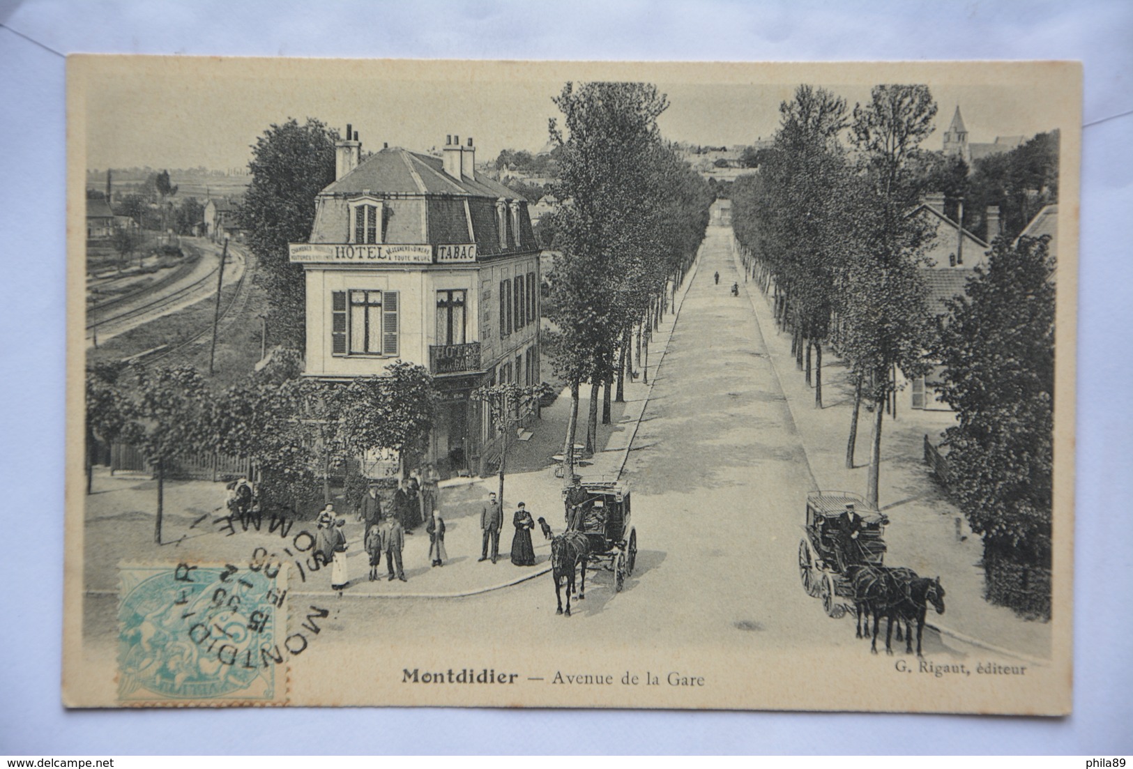 MONTDIDIER-avenue De La Gare-animee - Montdidier