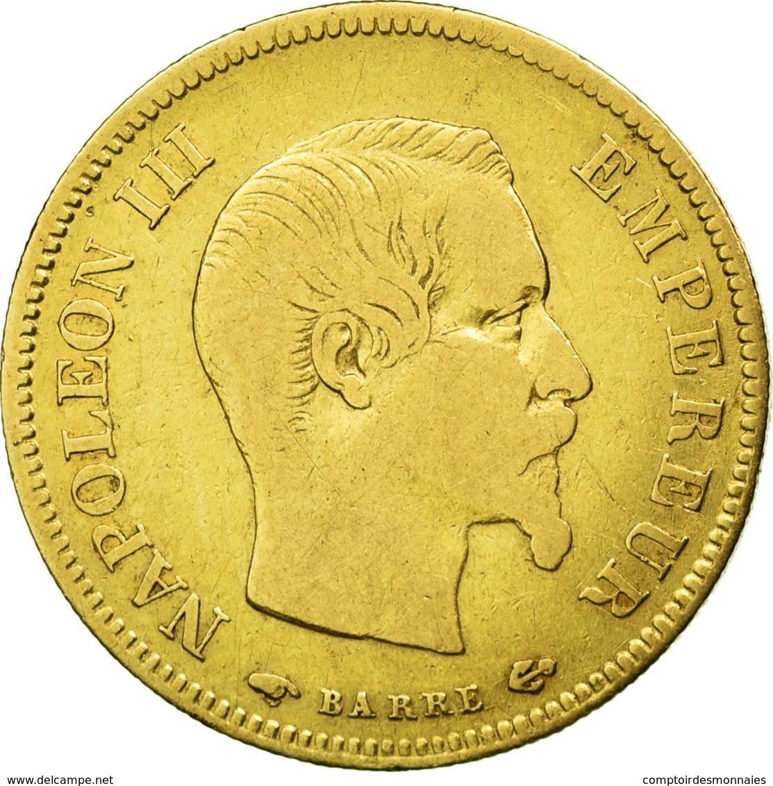 Monnaie, France, Napoleon III, Napoléon III, 10 Francs, 1856, Paris, TB+, Or - Autres & Non Classés