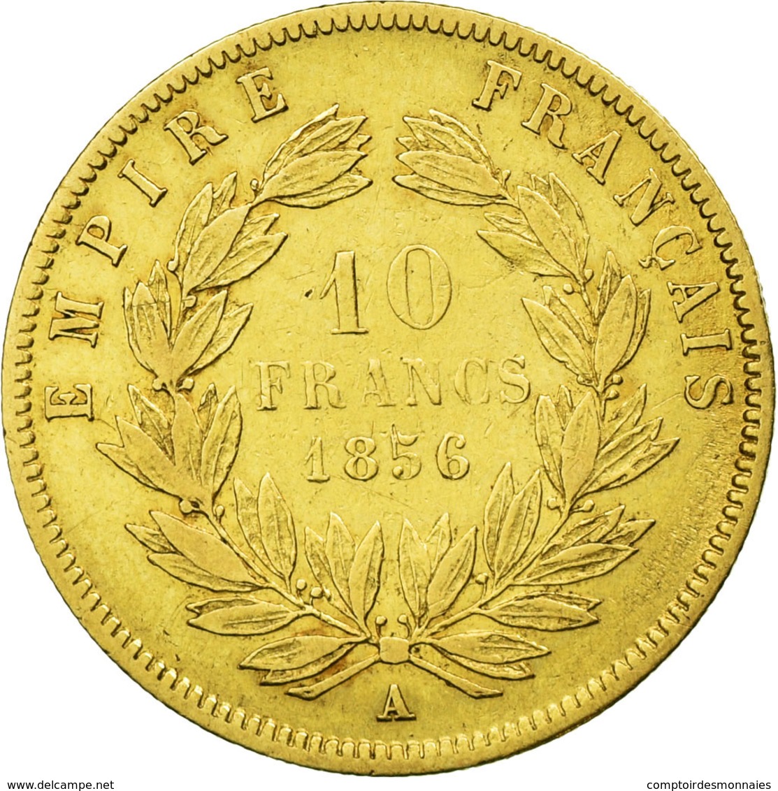 Monnaie, France, Napoleon III, Napoléon III, 10 Francs, 1856, Paris, TB+, Or - Autres & Non Classés