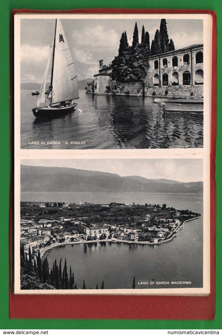 Lago Garda Libretto 20 Foto Anni '50 Torbole Riva Tremosine Gargnano Maderno Fasano Salò Garda Ecc. - Lieux