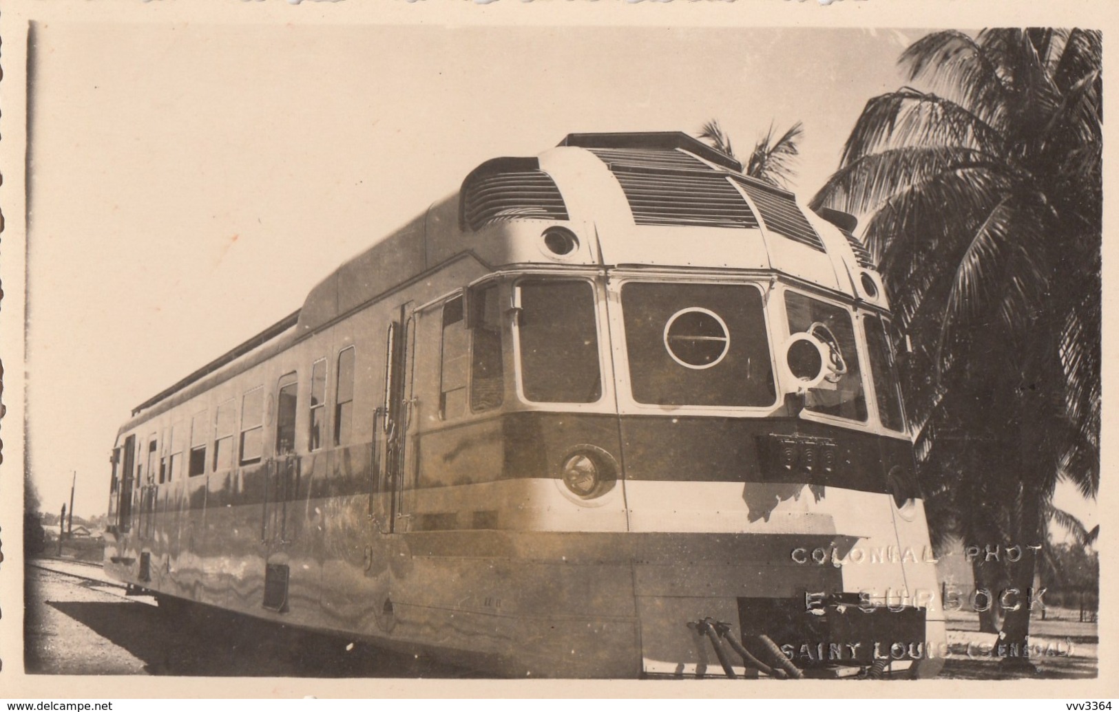 SAINT-LOUIS Du SENEGAL: Autorail à Identifier - Sénégal