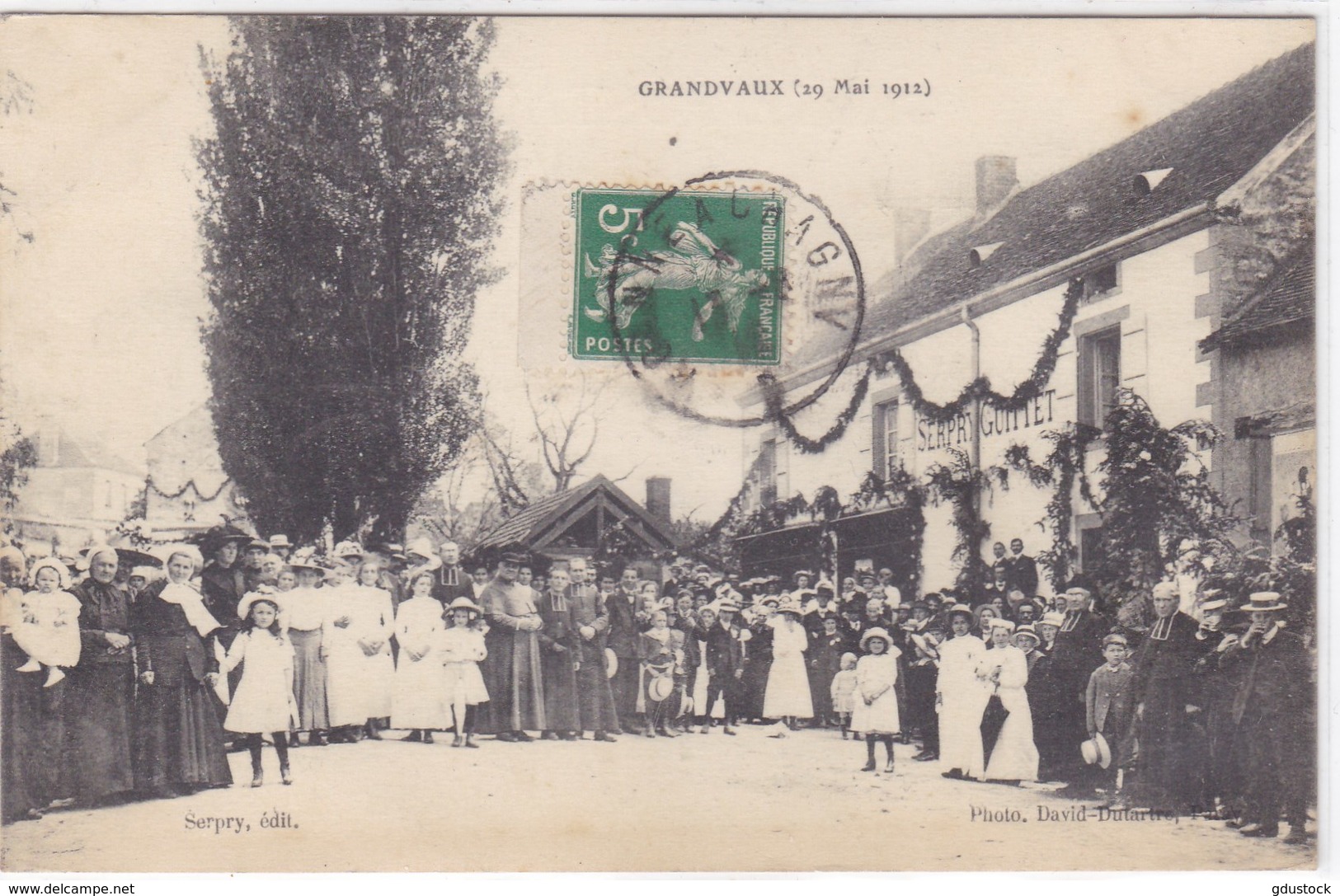 Saône-et-Loire - Grandvaux (29 Mai 1912) - Autres & Non Classés