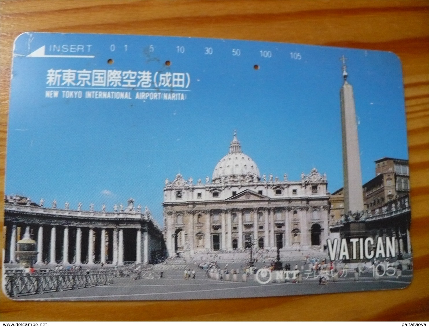 Phonecard Japan 250-439 Vatican - Giappone