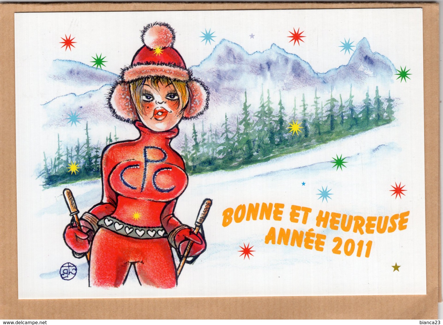 B55364 Bonne Année 2011  - Imagier Géo Thiercy - Autres & Non Classés