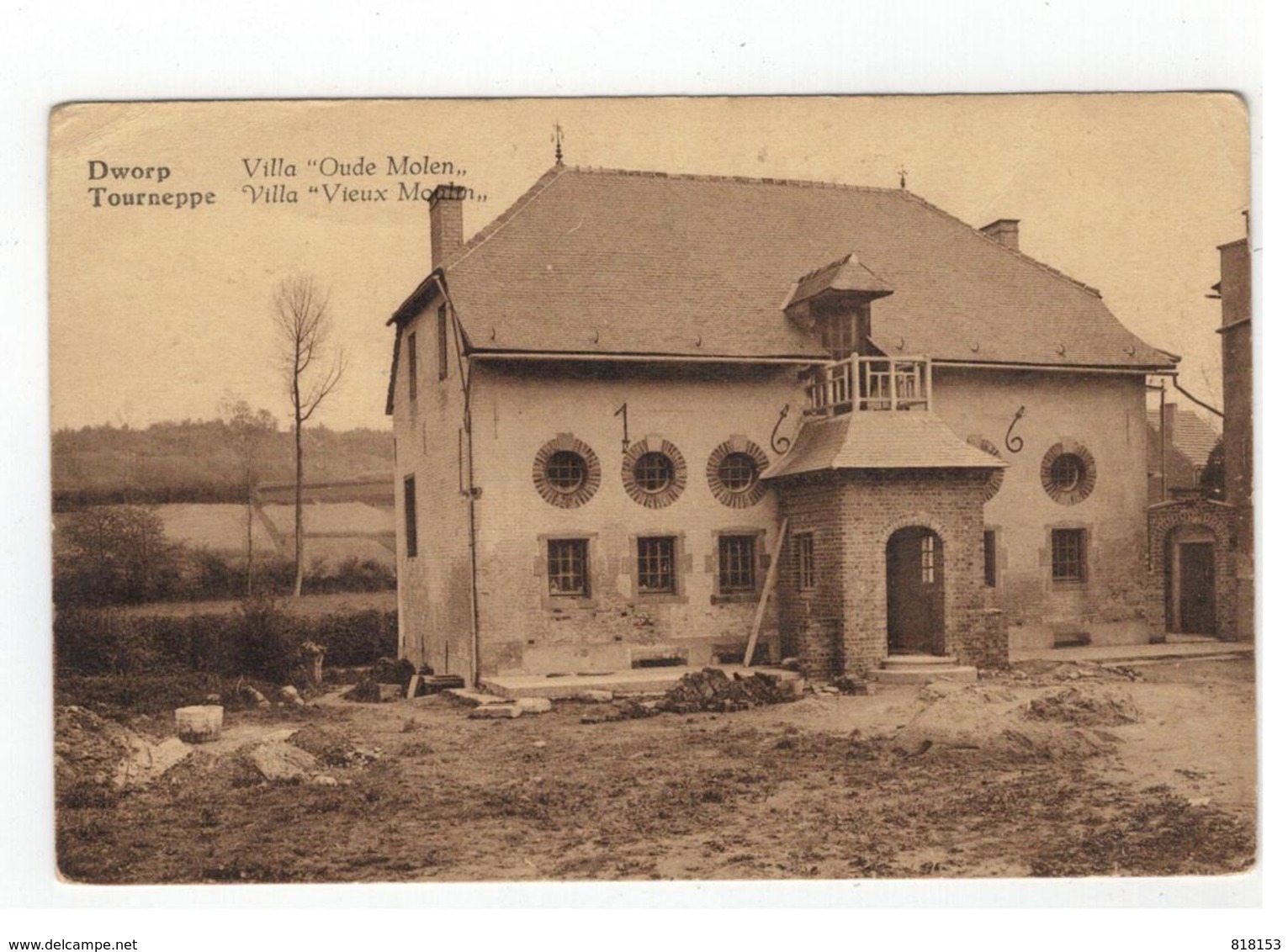 Dworp  Tourneppe   Villa "Oude Molen"  Villa "Vieux Moulin" - Beersel