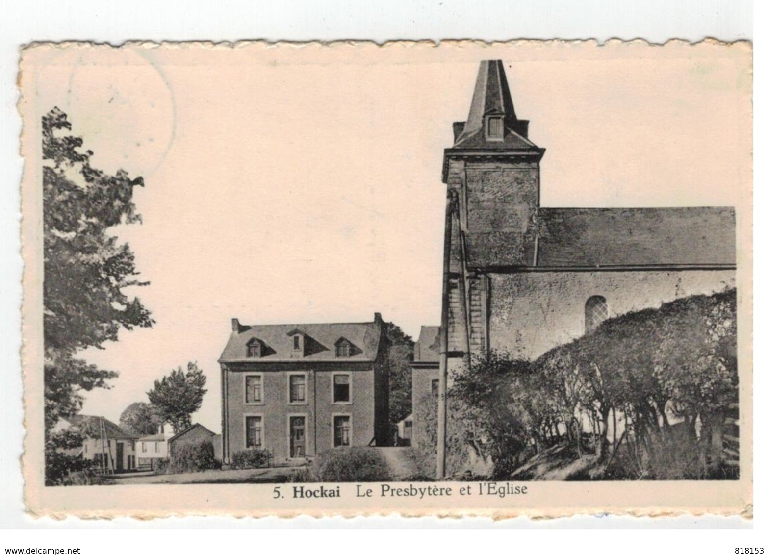 5. Hockai  Le Presbytère Et L'Eglise - Stavelot