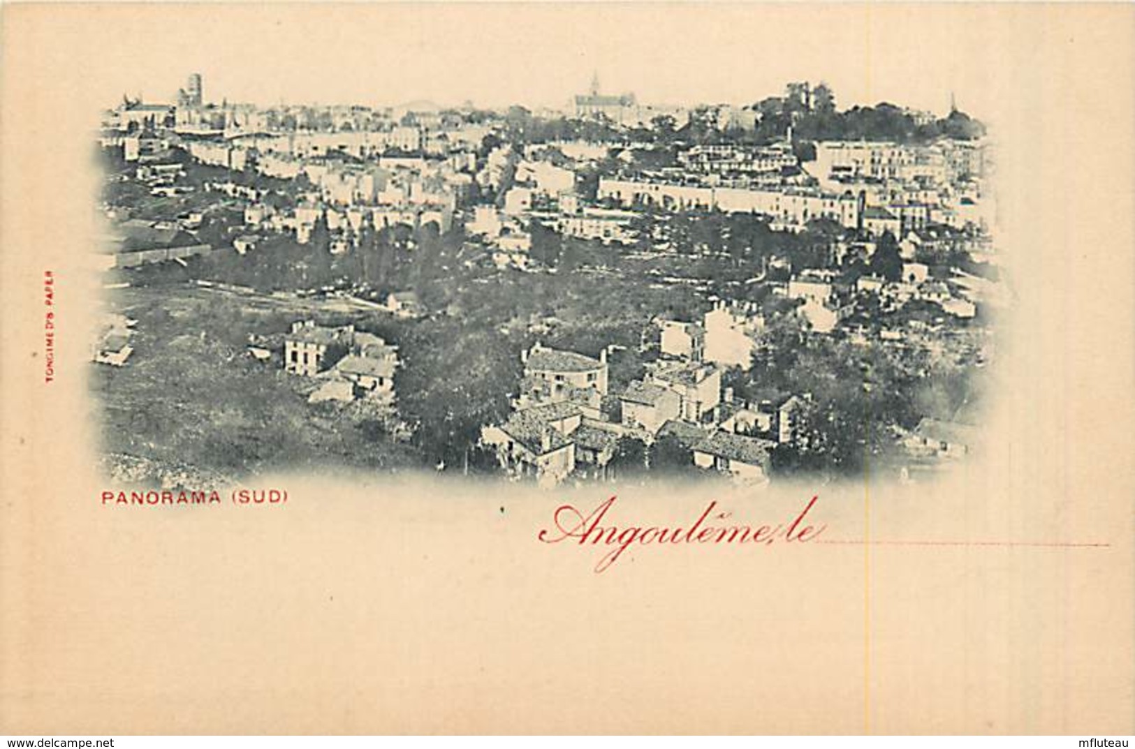 16* ANGOULEME  Panorama              MA84 -1103 - Angouleme