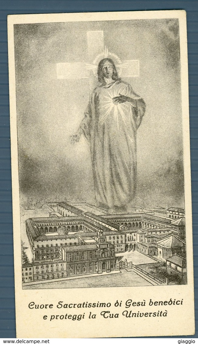 °°° Santino N. 75 - Cuore Sacratissimo Di Gesù Benedici E Proteggi La Tua Università °°° - Religione & Esoterismo