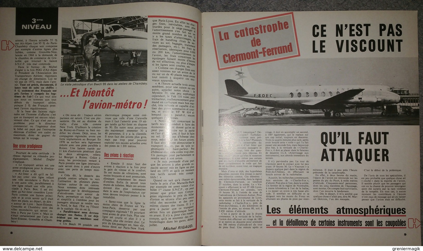 Revue Aviation 2000 N°7 1972 Aéro-clubs Du Rouergue Et Du Quercy - Piper Arrow II - Médecins Du Ciel - 747 S'écrase Orly - Aviation