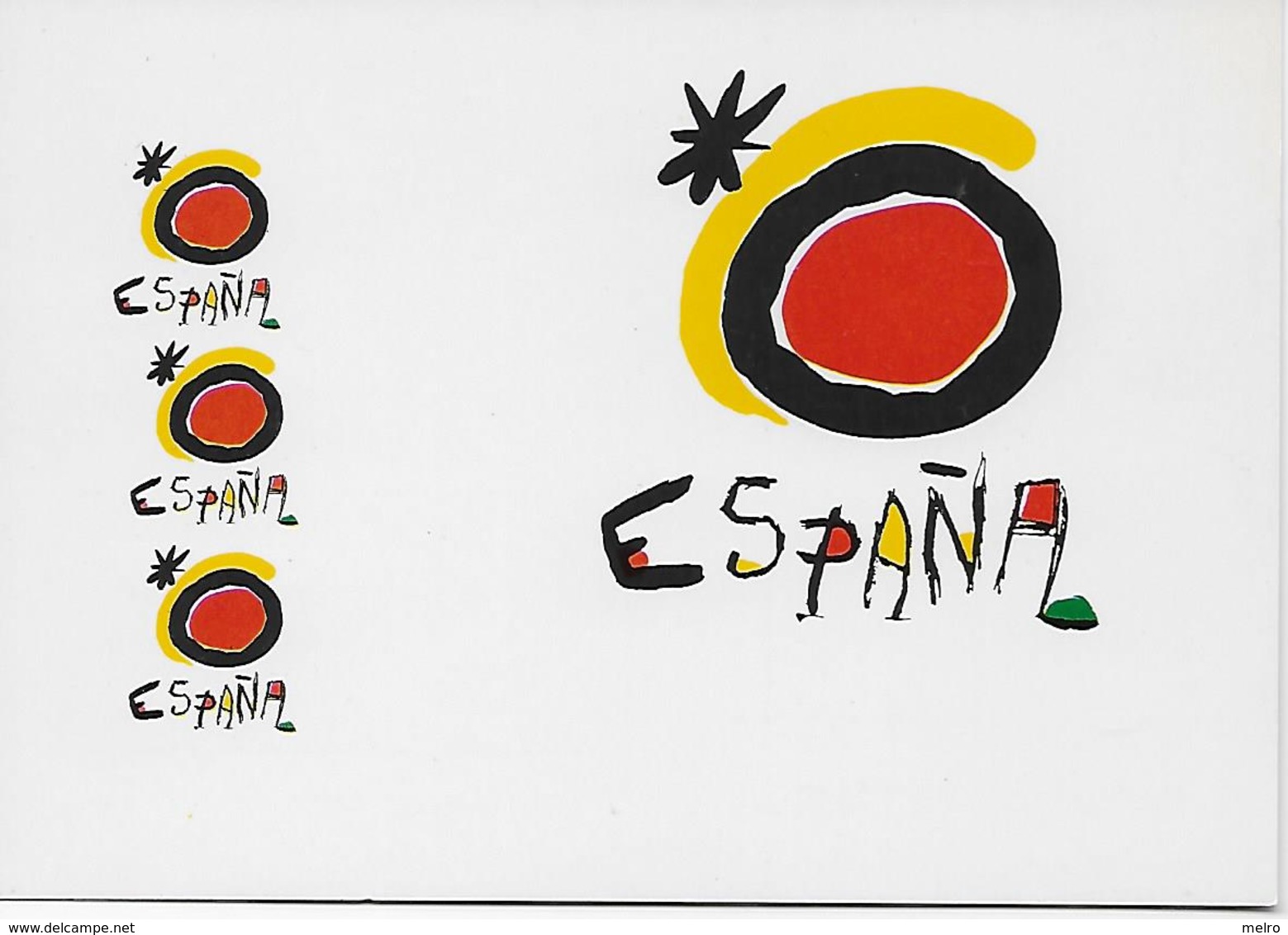 España - Logotipo Para O Turismo Espanhol Desenhado Por JUAN MIRÓ. - Advertising