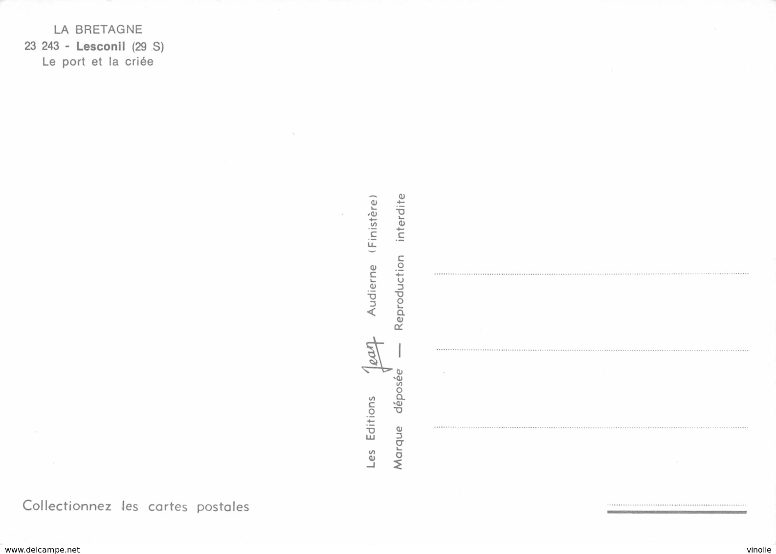 Pie-19-014 : LESCONIL - Lesconil
