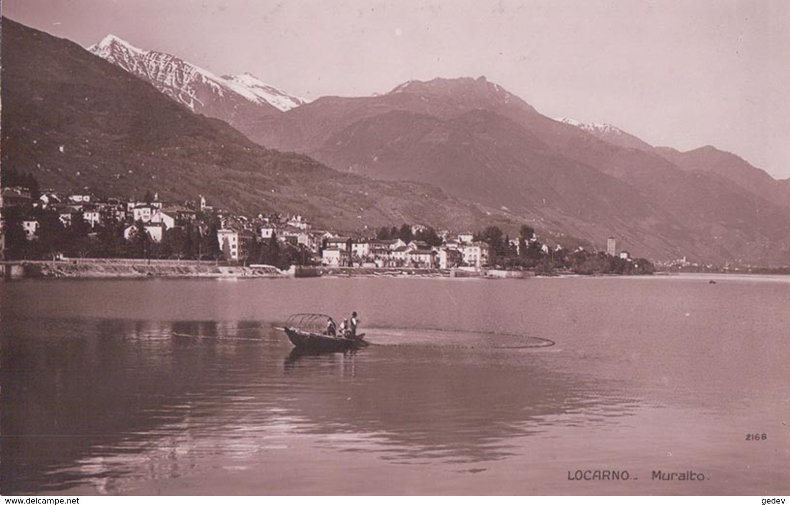 Locarno - Muralto, Barque De Pêcheurs (2168) - Muralto