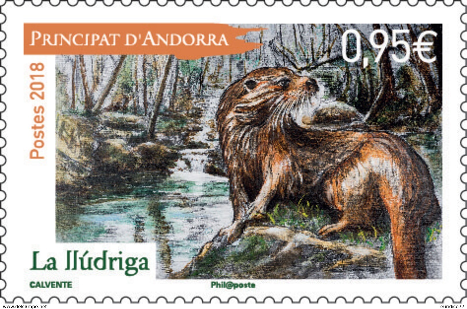 French Andorra 2018 - LLudriga Mnh - Nuevos