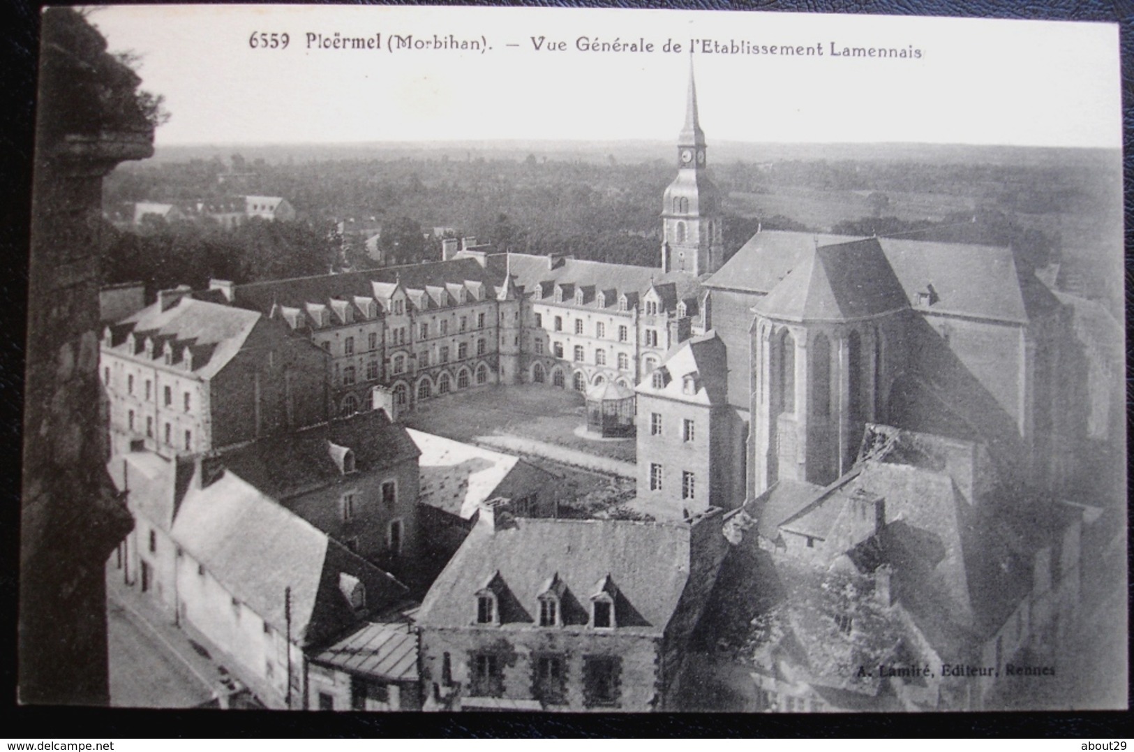 CPA 56 PLOERMEL - Vue Générale De L'établissement Lamennais - Lamiré 6559 - Réf. M 51 - Ploërmel