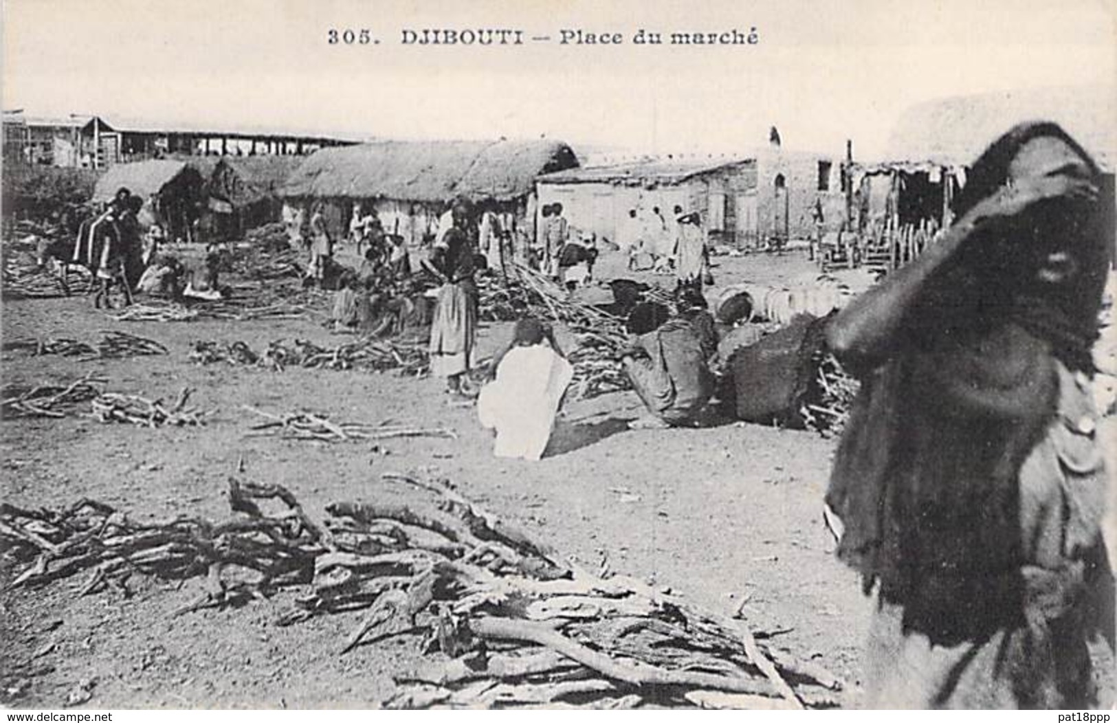 DJIBOUTI  - Place Du Marché - CPA - - Djibouti