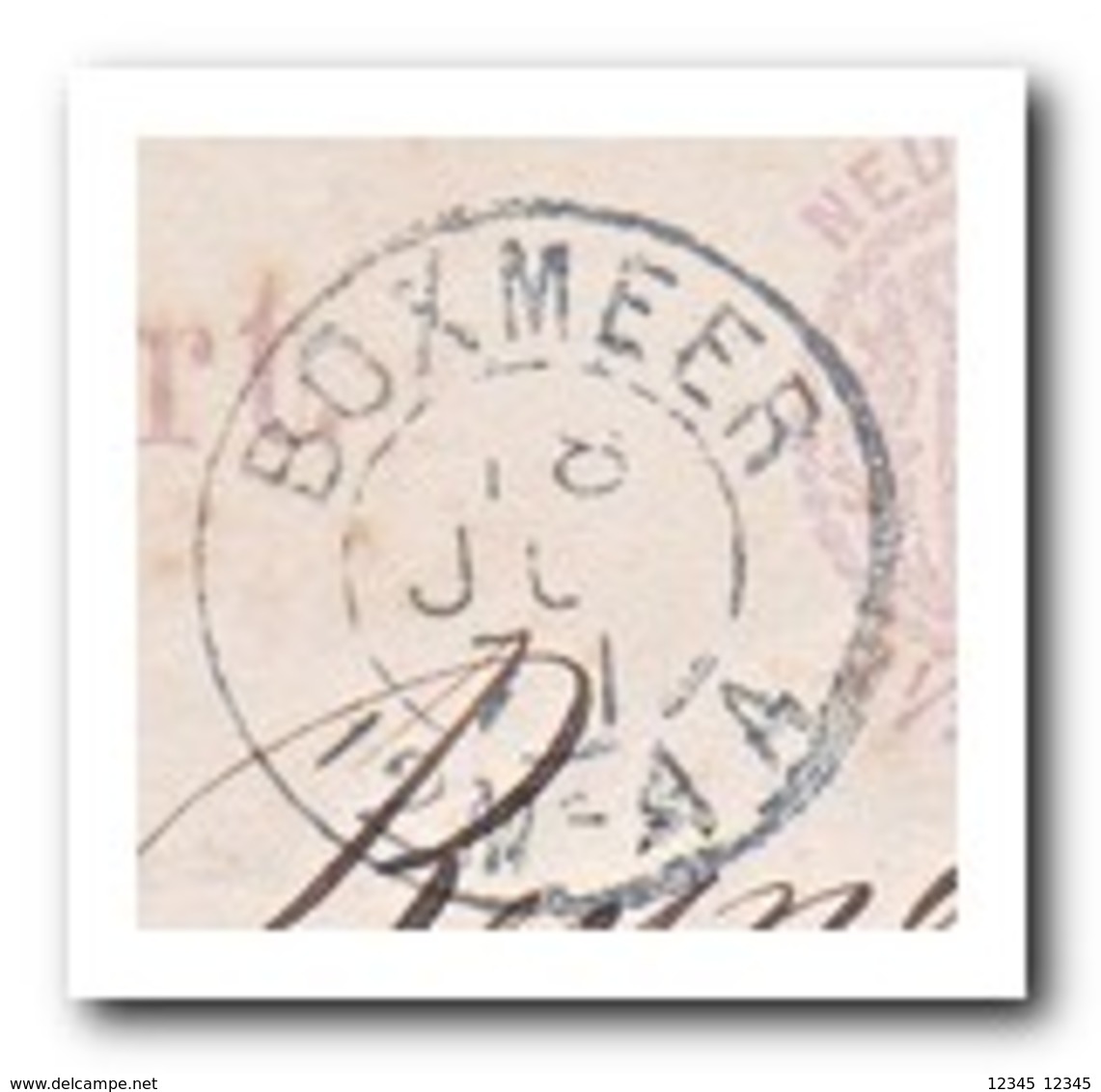 Briefkaart Verzonden Naar Venray, Met Stempels Boxmeer 18 Jul 71, Grave 17 Jul 71, S'Hertogenbosch 17 Jul 71 - Brieven En Documenten