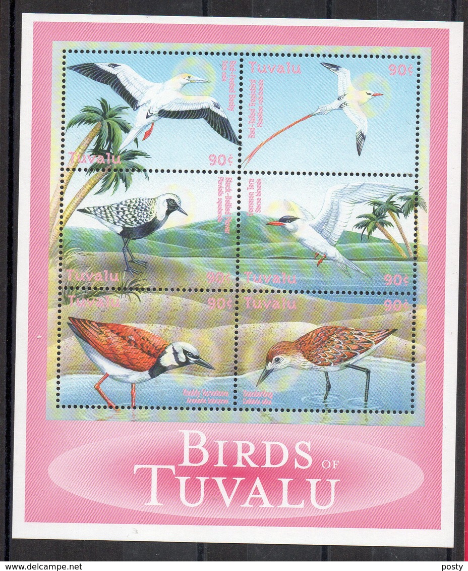 TUVALU - B/F - M/S - OISEAUX - BIRDS - VÔGEL - 2000 - - Tuvalu