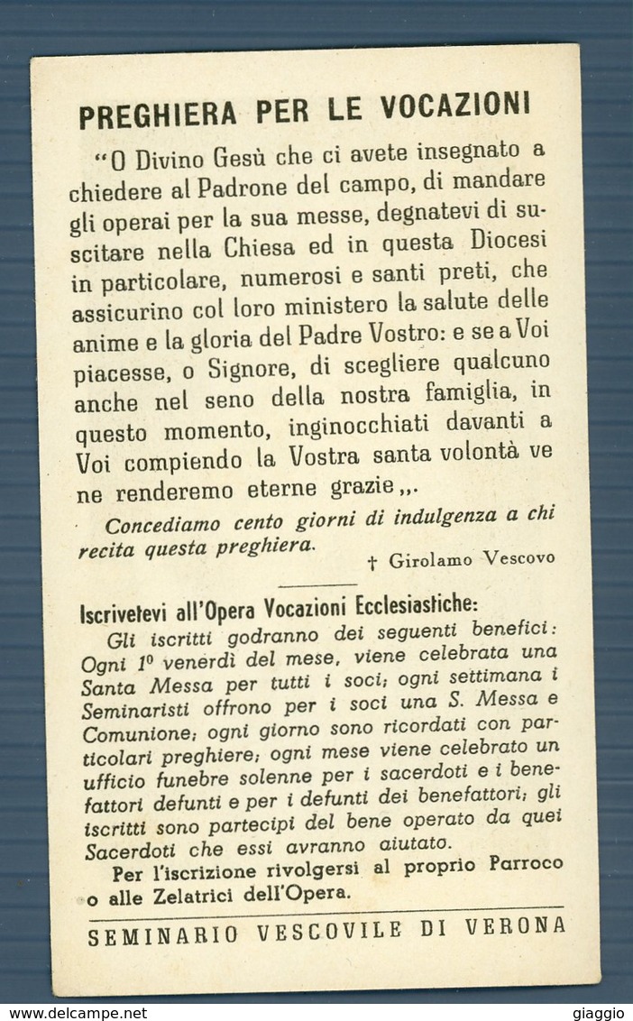 °°° Santino N. 168 - Madonna Della Pace °°° - Religione & Esoterismo