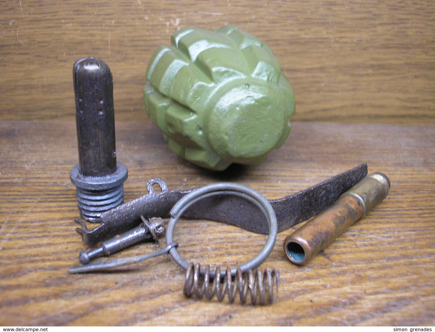 WW2 SOVIET F1 GRENADE ,FUZE,Inert - 1939-45