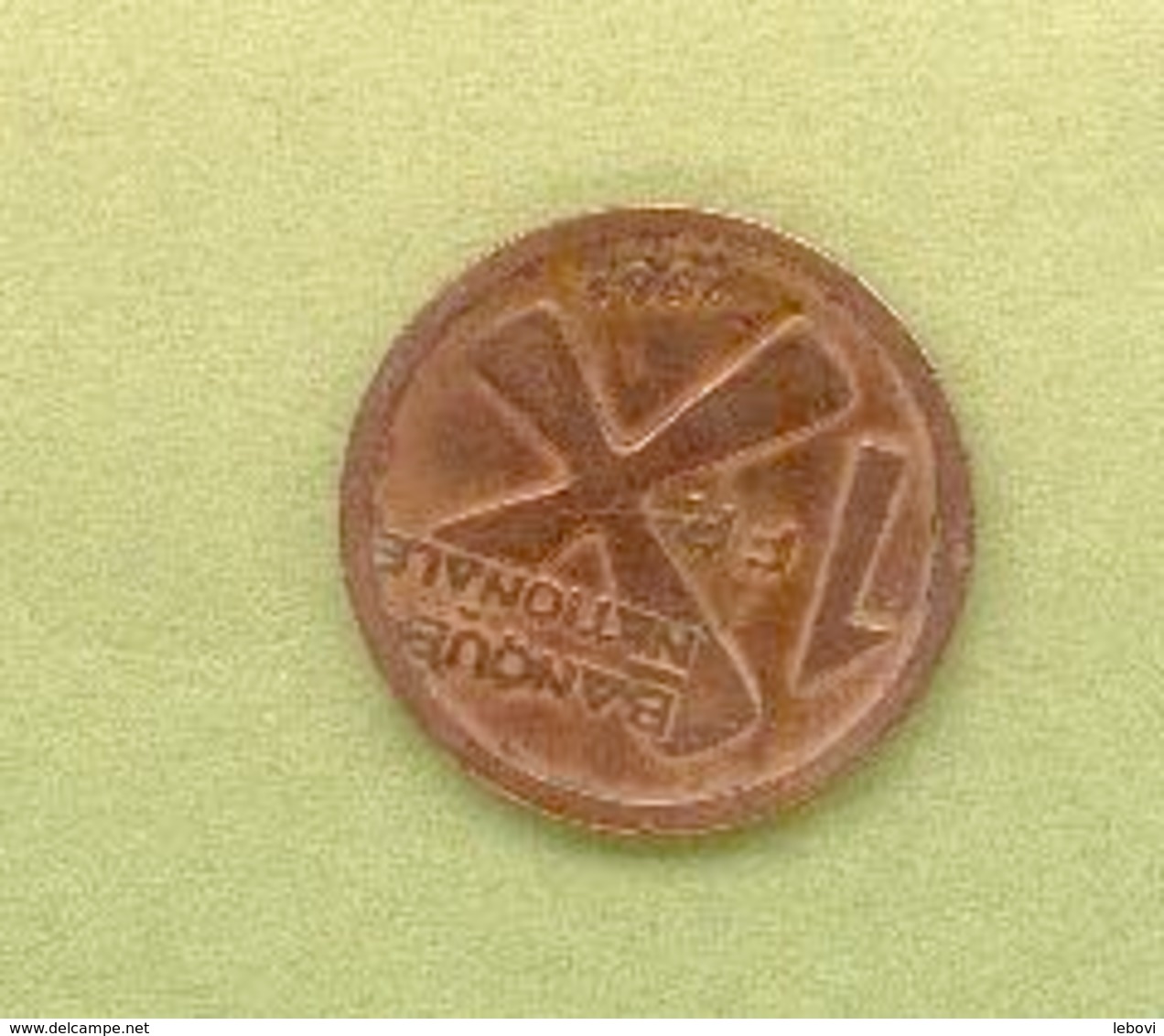 KATANGA : 1 Franc 1961 - Katanga