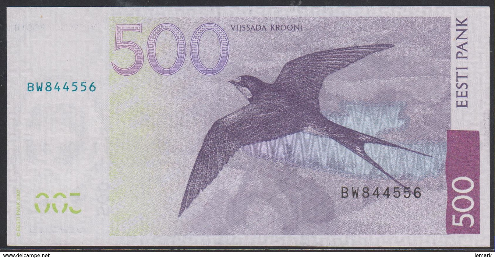 Estonia 500 Krooni 2007 P89 UNC - Estonie