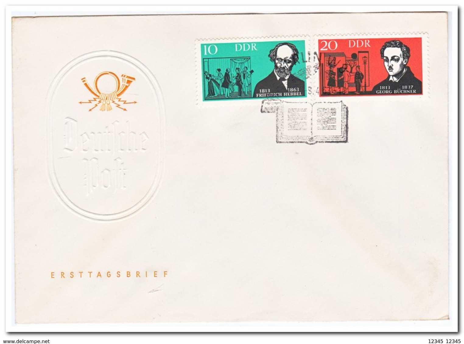 DDR 1963, FDC, Writers And Opera Composers - Autres & Non Classés