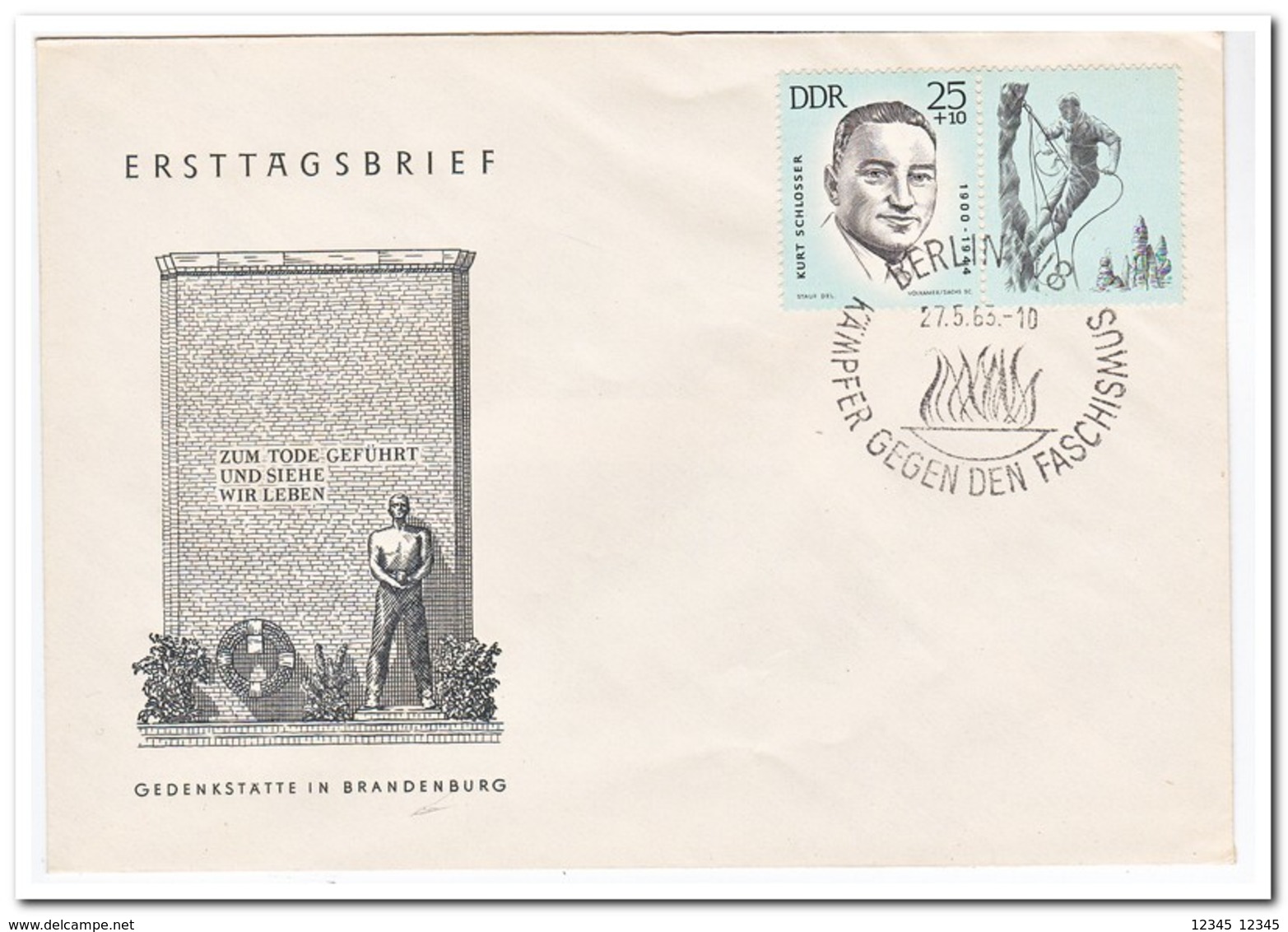 DDR 1963, FDC, Sport - Andere & Zonder Classificatie