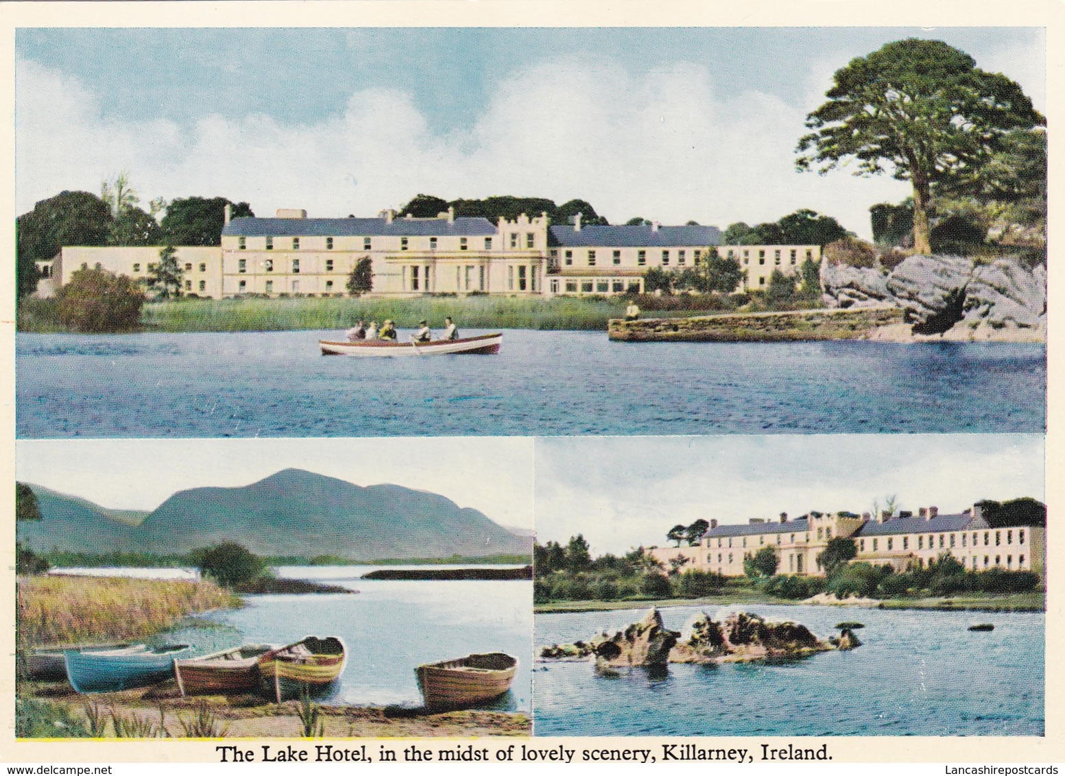 Postcard The Lake Hotel In Lovely Scenery Killarney Ireland  My Ref  B23306 - Kerry