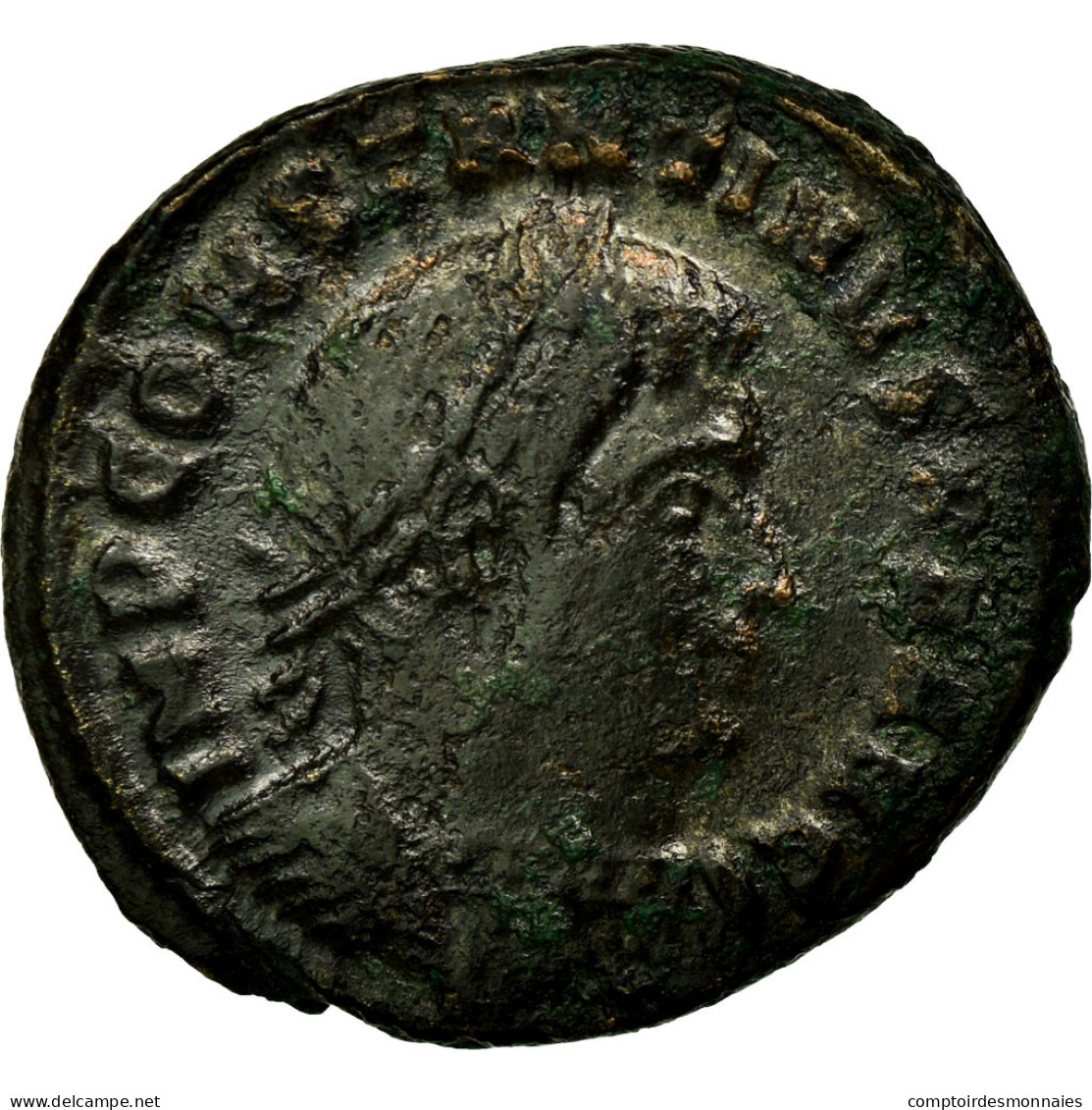 Monnaie, Constantin I, Nummus, 313-314, Ticinum, TB+, Cuivre, RIC:21 - L'Empire Chrétien (307 à 363)