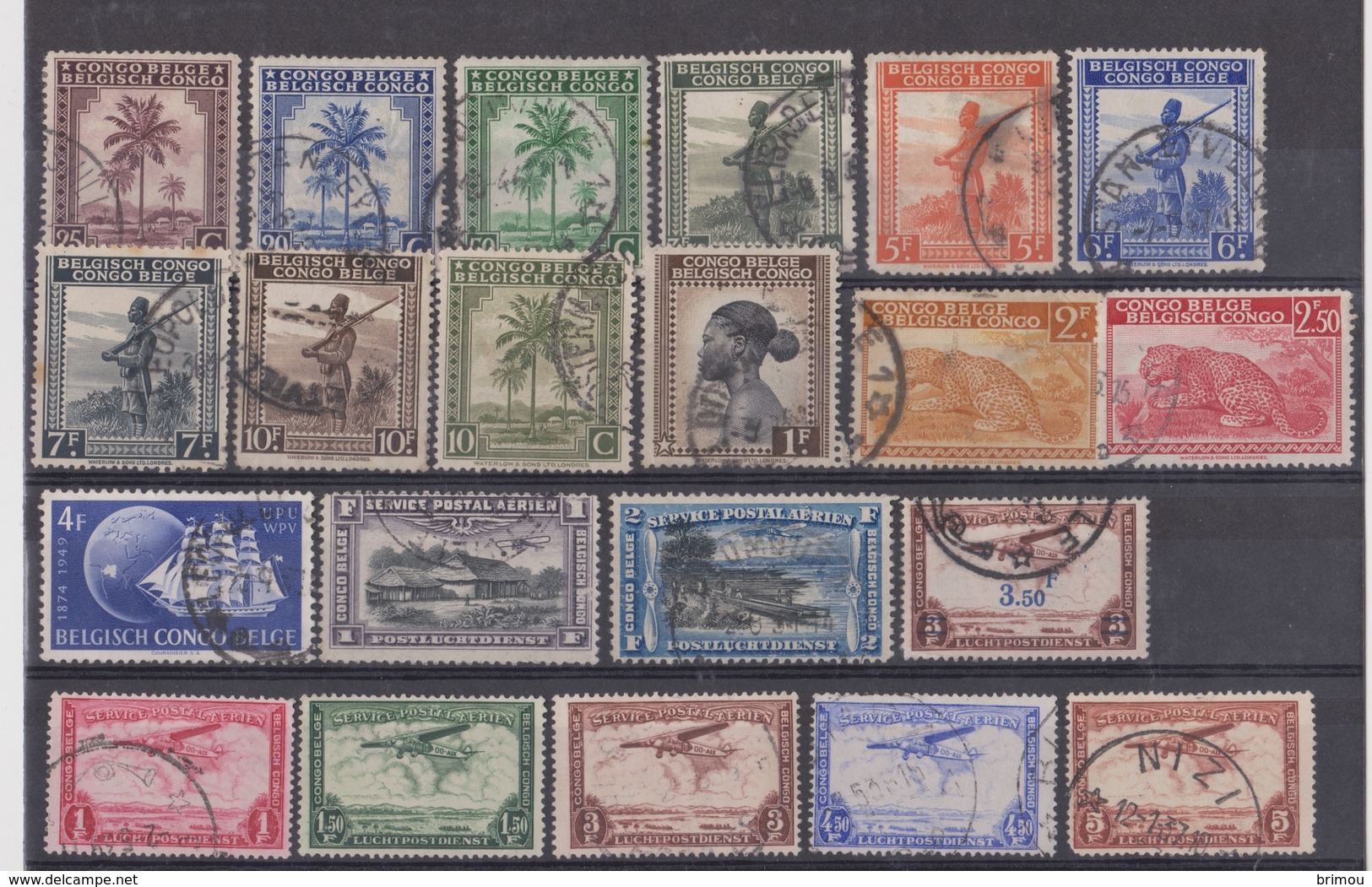 Congo Belge, Timbres Oblitérés. - Gebruikt