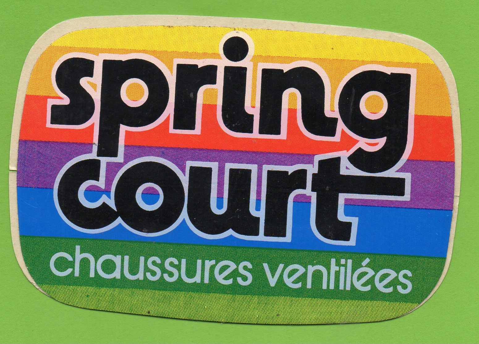 SPRING COURT CHAUSSURES VENTILEES * SPORT BASKET * AUTOCOLLANT  A2101 * - Stickers